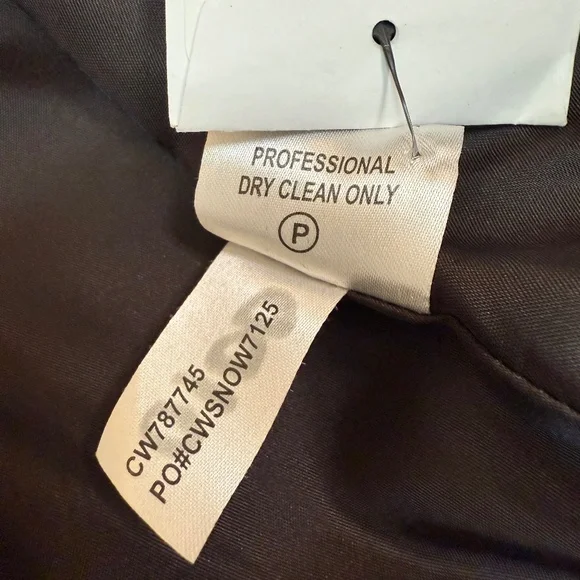 Calvin Klein Red Wool Fitted Coat - Women’s Size 6 - Picture 14 of 15